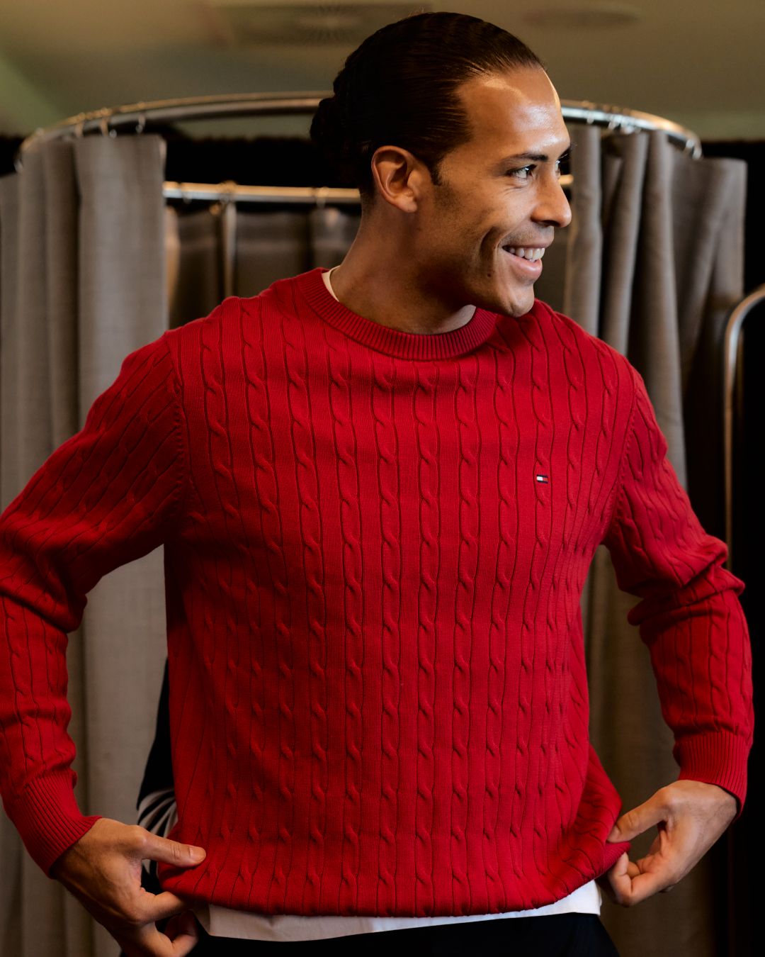 The Liverpool FC Men’s Team and Tommy Hilfiger Offer a First Look at Tunnel Walk Style Ahead of Villarreal Game