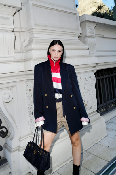 Ο Arón Piper και η Francesca Michielin φορούν Tommy Hilfiger στο cinematic fashion benefit Vogue World: Milano 2026.