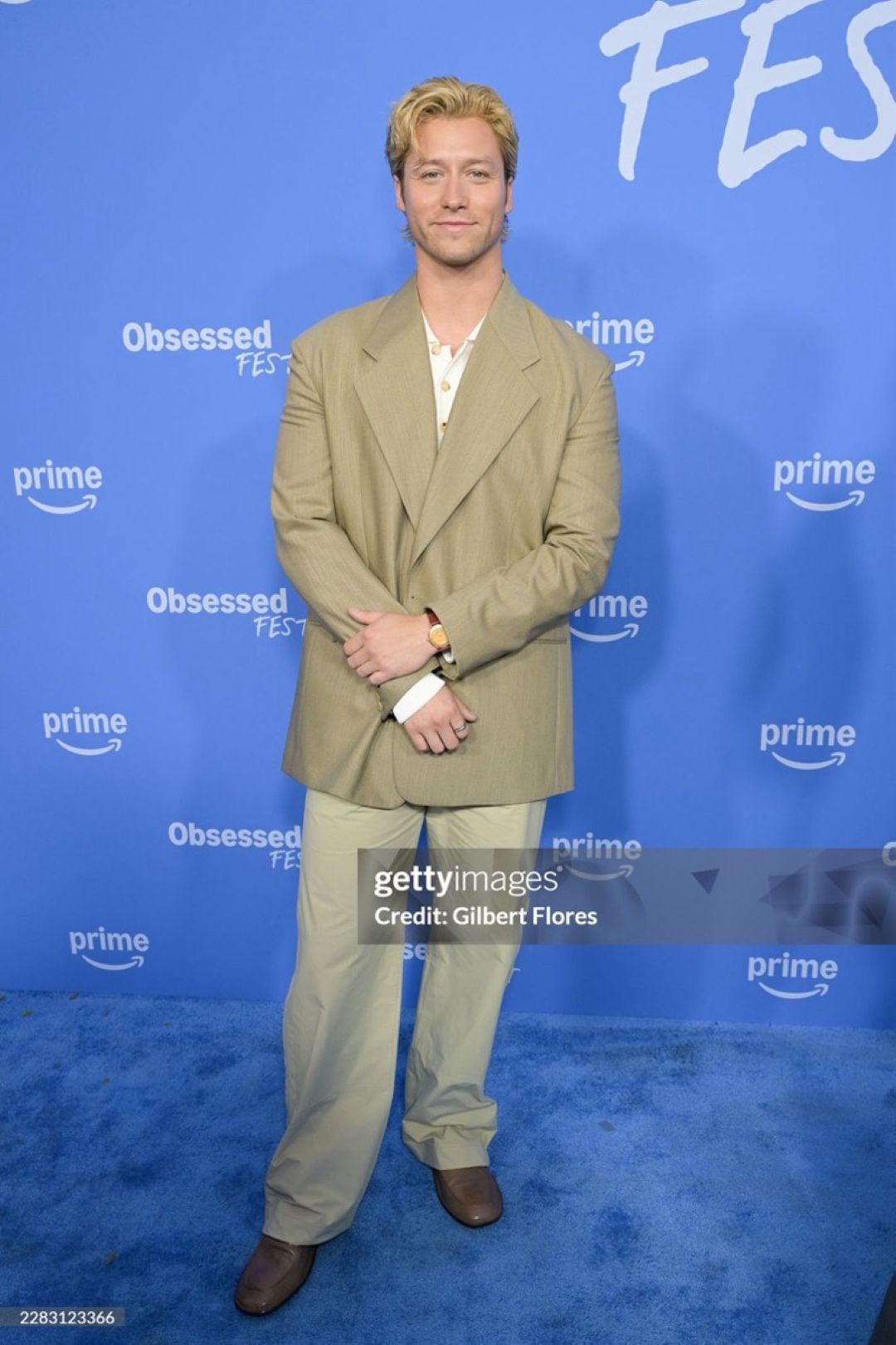 Ο Stephen Kalyn με Calvin Klein Collection στο Obsessed Fest